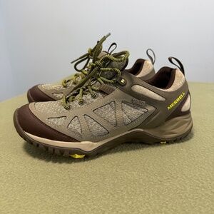 Merrell‎ Siren Sport Q2 Dusty Olive Women's Size 9 Hiking Outdoor Low Boots